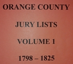 Orange County New York Jury List - Page 201 - Garret Schuyler in 1819