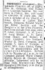 Walter Sant mentioned in the obituary of his sister Adelaide Petersen