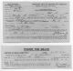 1922 Burial and Grave Permits for Charles H Allen