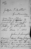 Parental Consent to Marry Form for Joseph F. Davis and Paley J. Cranford- 7 Feb 1893- Guntersville, Marshall, Alabama