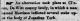 Newspaper Article stating a man named Morrison stabbed Jonathan York in 1857