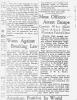 Joe Leavitt makes an arrest: October 1937