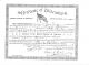 1898 Certificate of Citizenship for Harry Robbins