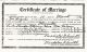 1936 Marriage Certificate for Lester Sheridan Robbins and Edna Mae Nelson