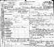 The Death Certificate of William S Weatherholt in 1916