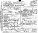1915 Death Certificate for Ezra Wuthrich