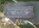 Mamie Walton McAllister Burial Headstone