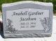 The Headstone of Anabell (Allen) Gardner Jacobsen