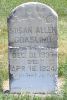 The Headstone of Susan (Allen) Goaslind