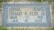 Headstone for Thomas Richard Bess Jr.