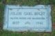 Headstone for Julius Carl Boldt