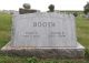 Headstone for Silas C. Booth (1920-2002) and Susan B. Booth (1915-2000)