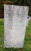 Headstone of Rachel (Comstock) Fuller in the Prentiss Cemetery