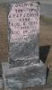 Headstone for John Wesley Davis