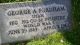 George Albert Fordham military headstone