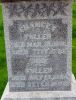 The Headstone of Chancey and Jane (Diamond) Fuller in the Oaklawn Cemetery