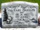The Headstone of Val Earl 'Brig' Gardner in the Teton-Newdale Cemetery
