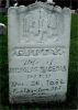 Headstone for Gertrude 'Gitty' Yerks Masecar, died 26 Dec 1854, 51 years, 1 month, 21 days