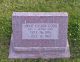 Headstone for Annie Easton Hood