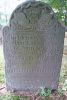 The Headstone of Captain Ebenezer Lathrop in the Old Norwichtown Cemetery