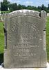 The Headstone of Aurelia (Strickland) Walker in the Fairview Presbyterian Church Cemetery 