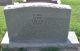 Headstone for Vernal and Wilda Linford Taylor- REAR