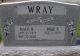 Headstone for Mack H. Wray