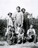 Myrtle Belcher with her Grandchildren, around 1940