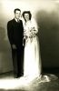 Carl and Donna Collett's Wedding Day 25 May 1946