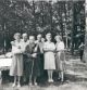 Armstrong Siblings: Leah, Berlin, Aunt Ethel?, Dice, Viola? (background), Nina Heltzel, Phoebe