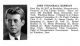 John F. Kennedy's 1940 Harvard College yearbook entry