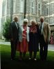Siblings: Dean, Violet, Marie and Robert Mortensen at the Logan Temple