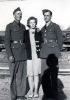 Vivian and Bessie Edwards with Collis Bradshaw - September 1941