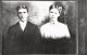 Flossie and Waldmar Petersen as a young couple