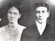 Flossie and Waldmar Petersen as a young couple