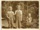 Floyd, Ted, and Elbert Michael about 1916