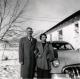 George and Erma Staples by their Buick