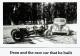 George Dean and the race car he built