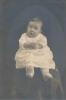 June Bernice Smith as a baby, 1923