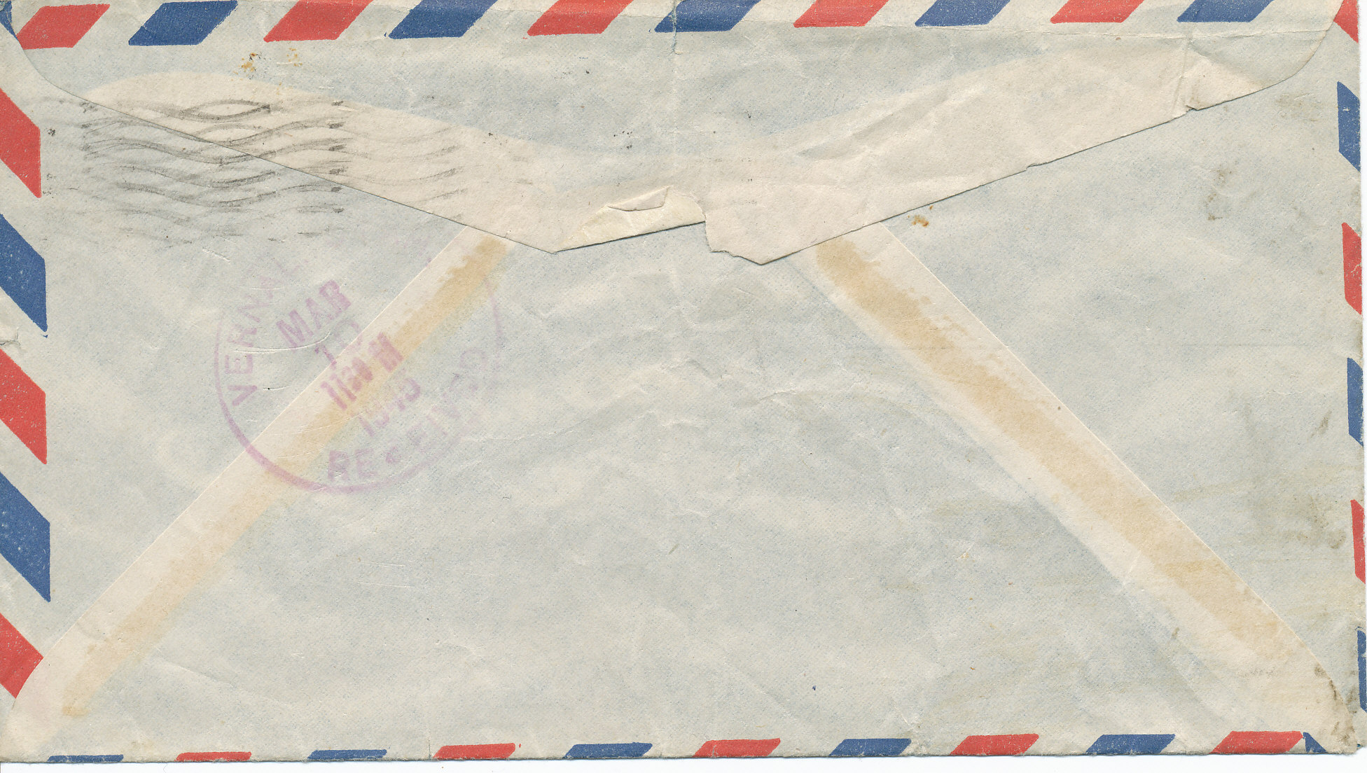 WWII Letter from Carl to His Mother