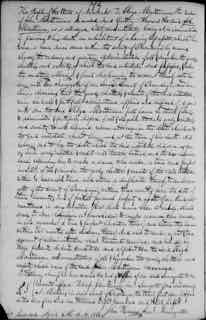 Probate Administration Letter, John Martineau 1793-1838