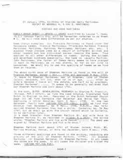 1996 Research Report, Stephen Martineau 1701-1779