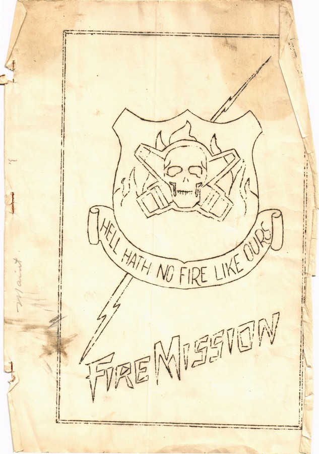 The Fire Mission Journal from WWII in France, Germany, England