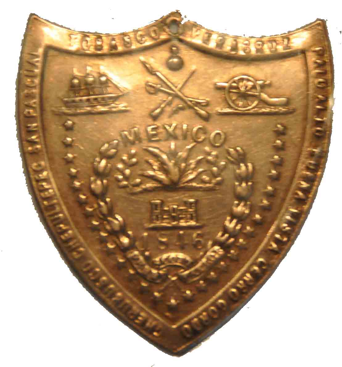 Mexican War Badge for Snellen M. Johnson