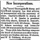 Carbon County News newspaper article - 5 November 1909