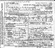 Death Certificate for Dorothy Lucinda Carrell Pectol