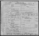 Death certificate for Lorentz Petersen
