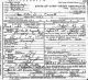 Olive Louisa Foy Death Certificate