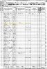 1860 United States Census for Theodore Harrison and his sister Percilla Harrison