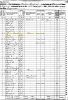 1860 United States Census for Theodore Harrison and his sister Percilla Harrison